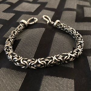 PURE SILVER MEN’S BRACELET